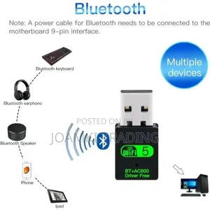 600mps 2 In 1 Wifi Adapter And Bluetooth, 2.4g,5g Ghz,