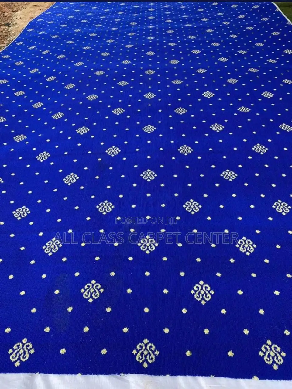 Blue Design Floor Carpet (Think)