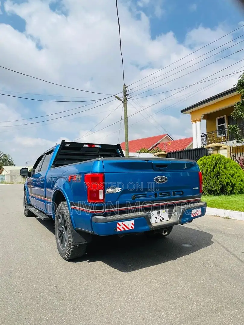Ford F-150 Lariat 4x4 SuperCab Styleside 8 ft. box 163 in. WB 2020 Blue