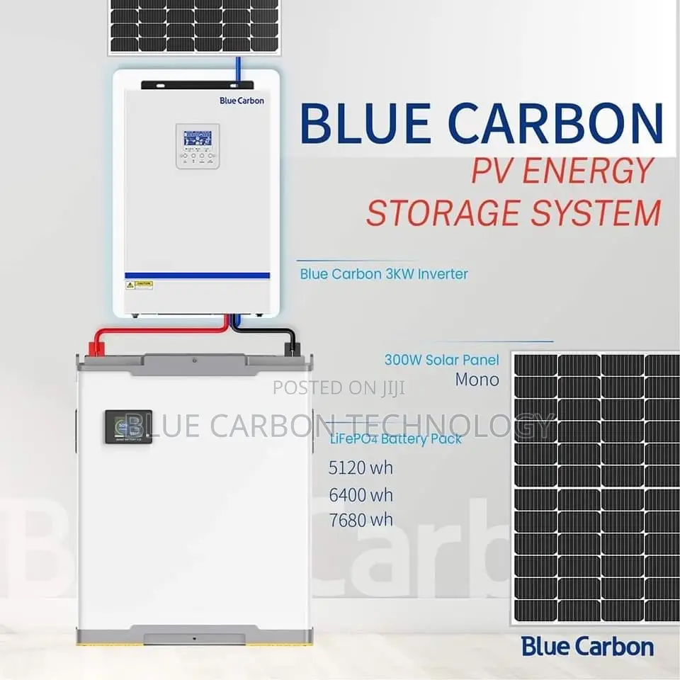 24v 300ah Blue Carbon Lithium Battery