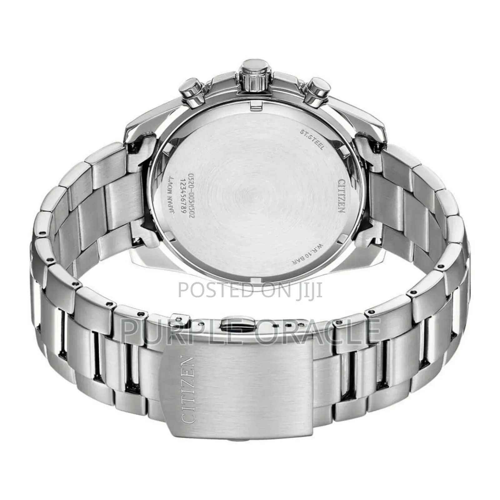 Original Citizen An8200-50a Chronograph Quartz White Dial Men's Watch.