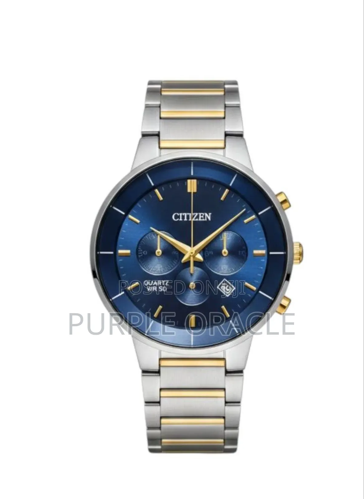 Original Citizen An8224-51l Quartz Gents Watch Blue Dial