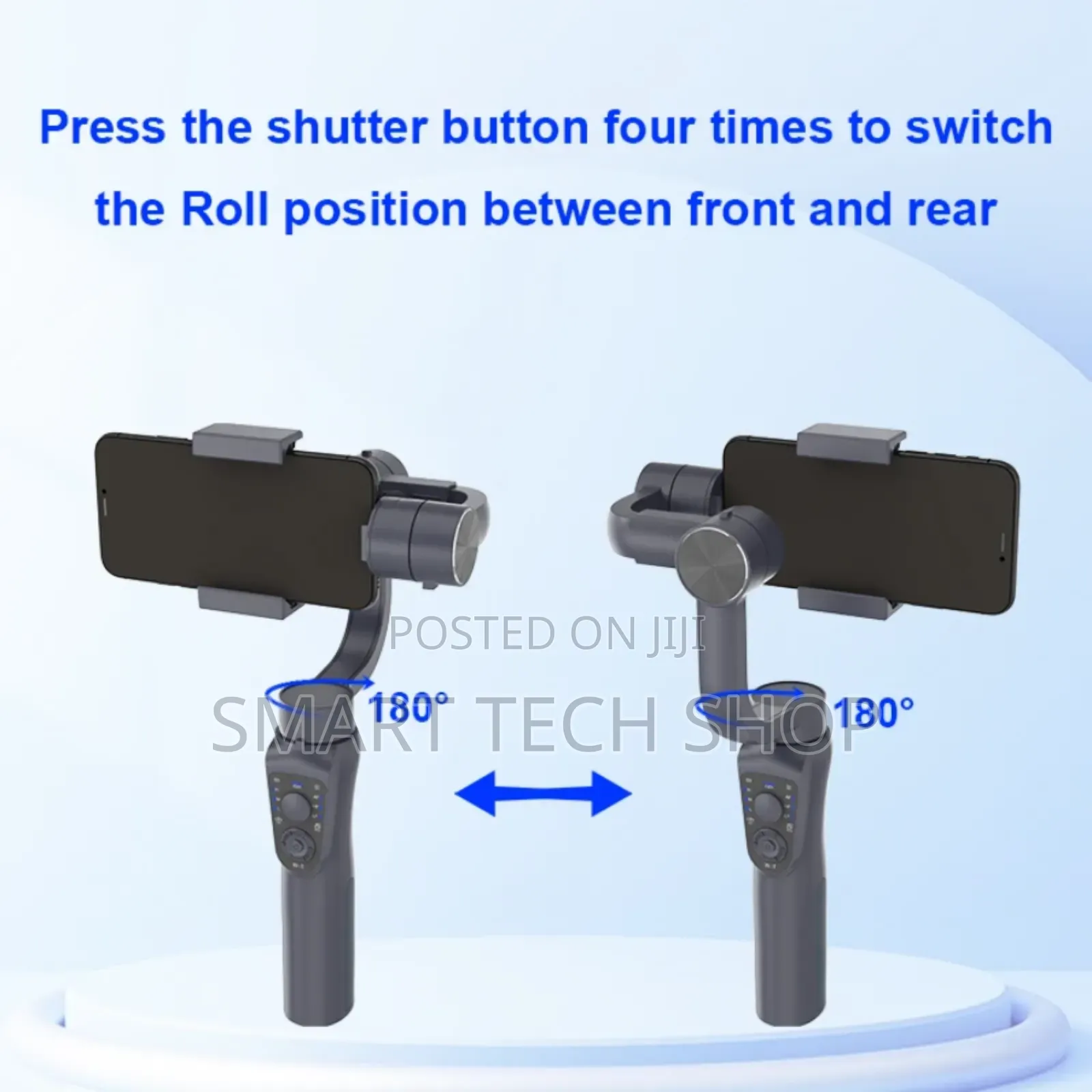 S5bpro7 360 Auto Face Tracking Gimbal for Smart Phone With Ultra Wide