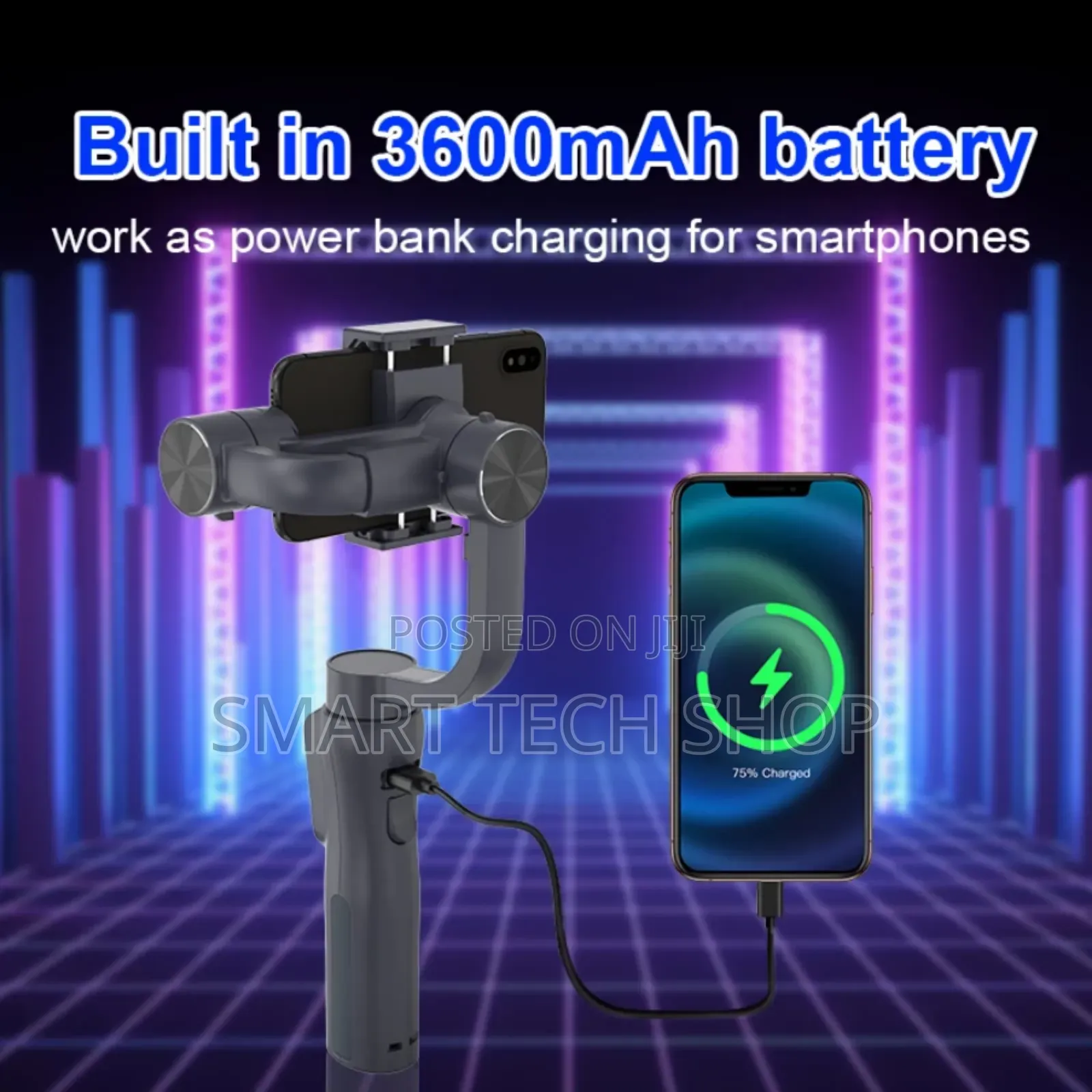 S5bpro7 360 Auto Face Tracking Gimbal for Smart Phone With Ultra Wide