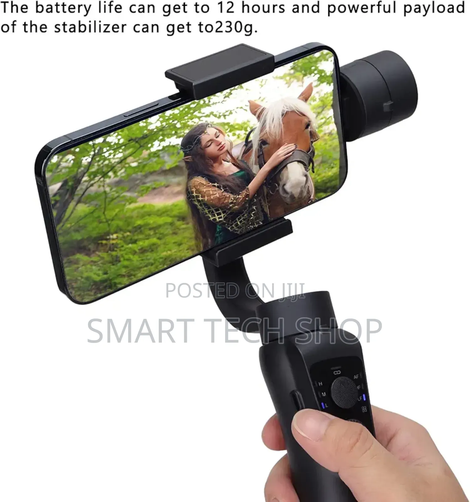 S5bpro7 360 Auto Face Tracking Gimbal for Smart Phone With Ultra Wide