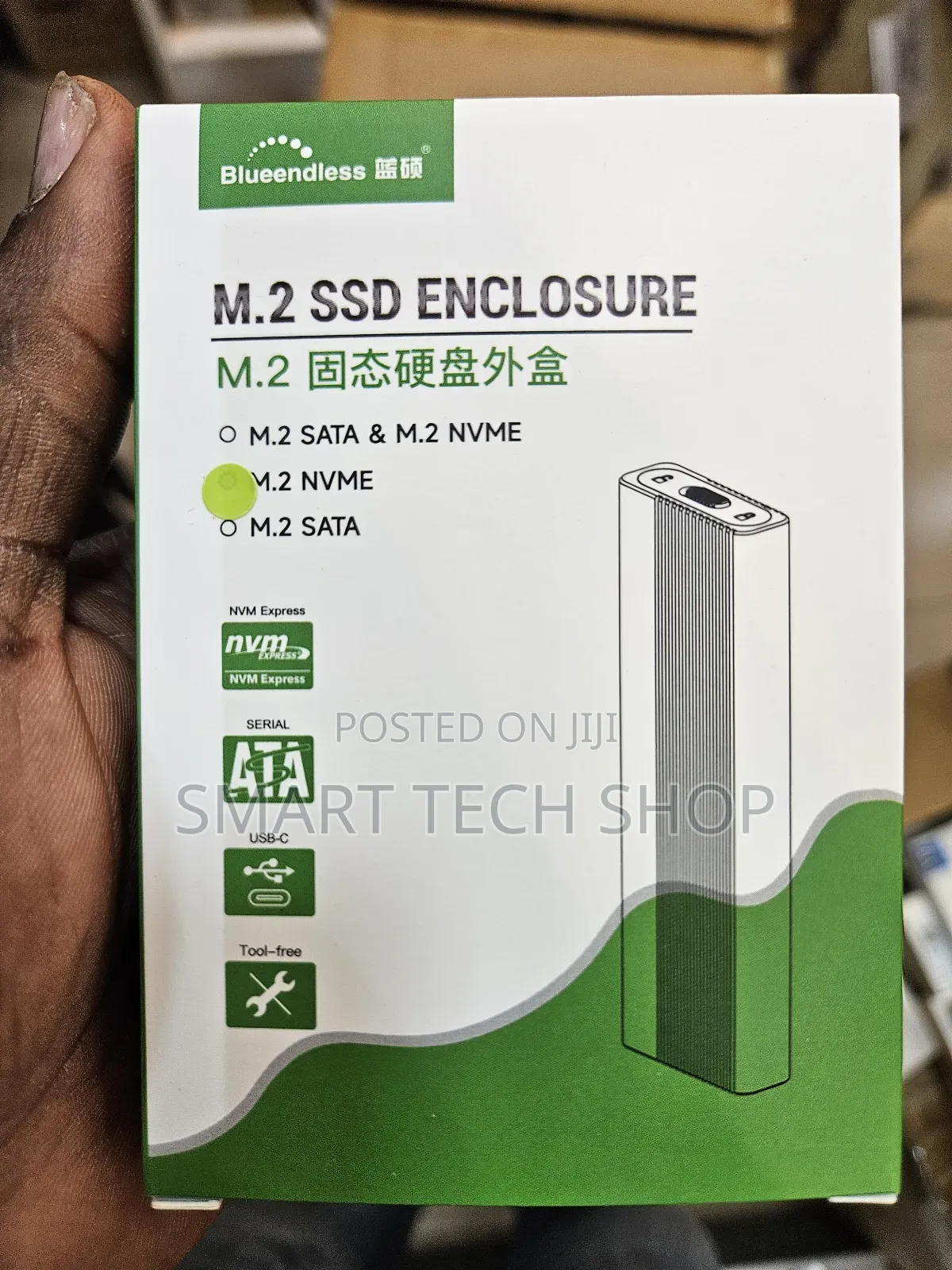 Aluminum M2 Case 2280 2260 2242 2230 Dual Protocol M.2 Nvme Pcie Ngff