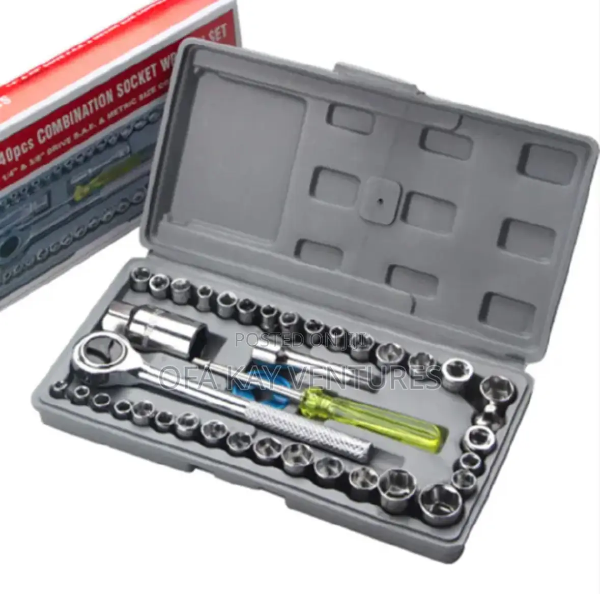 40pcs Socket Wrench Set