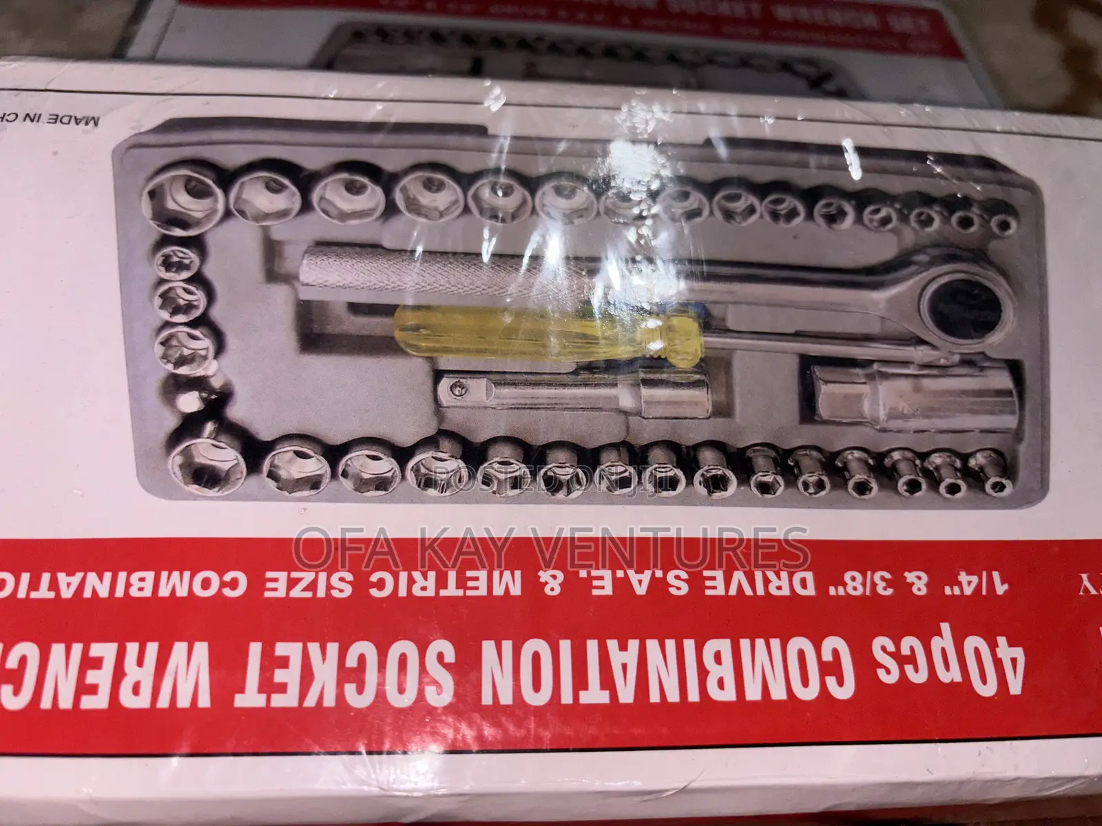 40pcs Socket Wrench Set