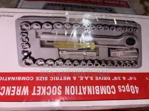40pcs Socket Wrench Set