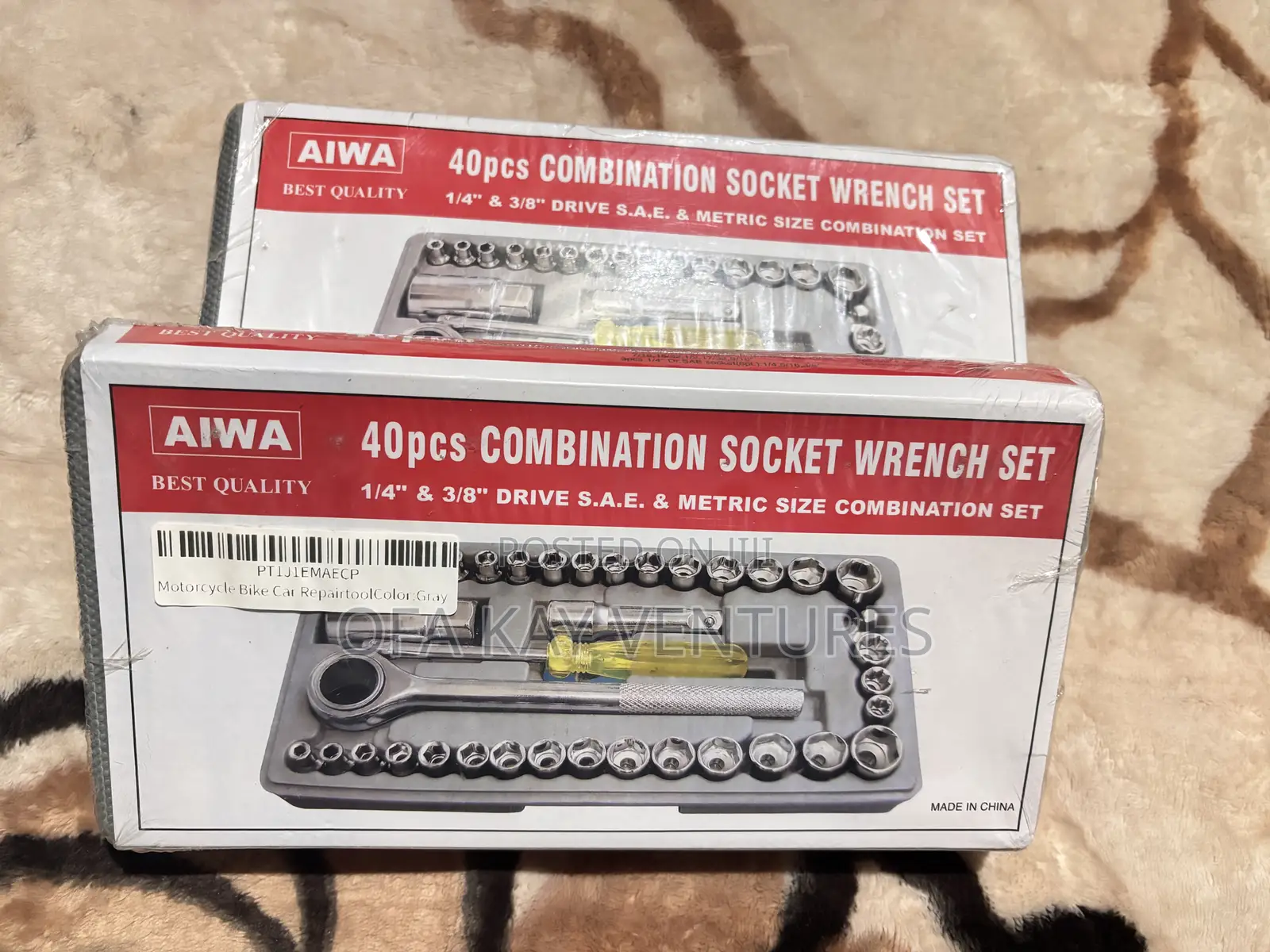 40pcs Socket Wrench Set