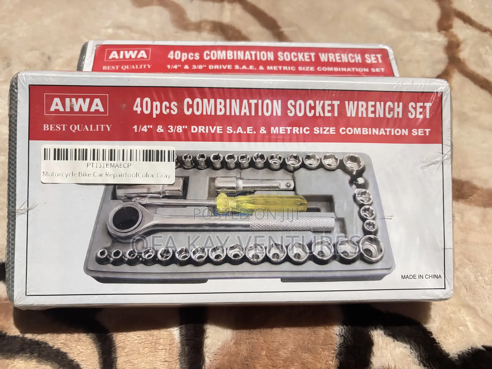 40pcs Socket Wrench Set