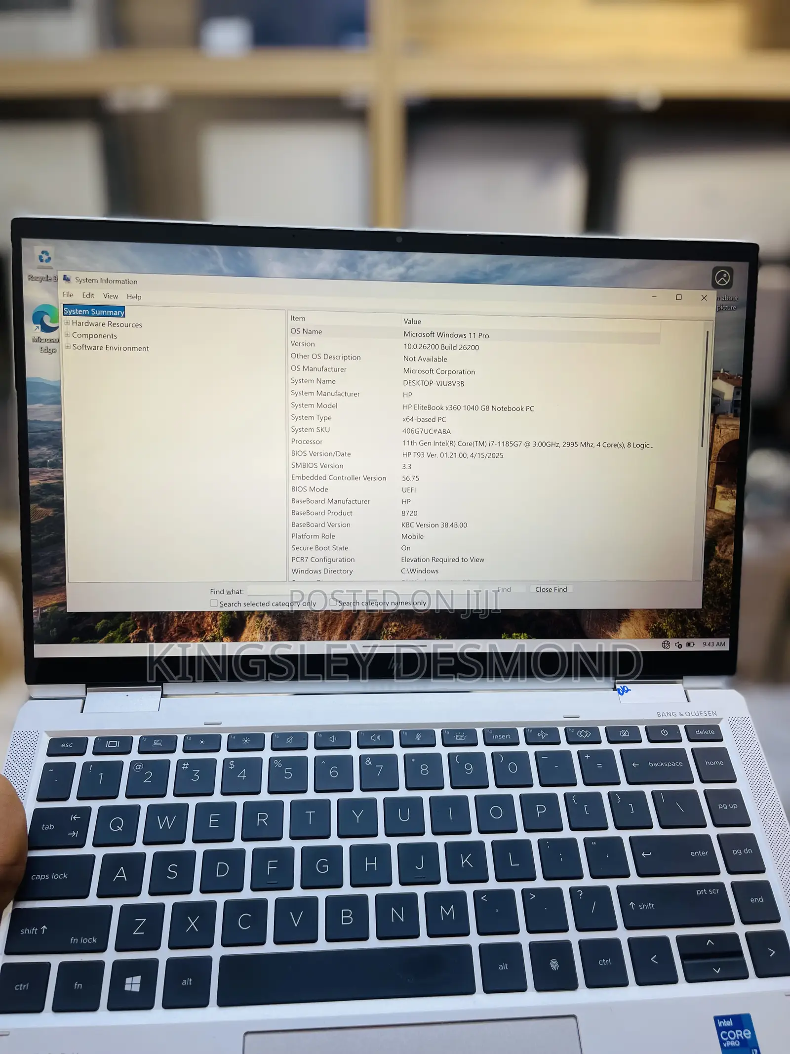 Laptop HP EliteBook 1040 G8 16GB Intel Core i7 SSD 512GB