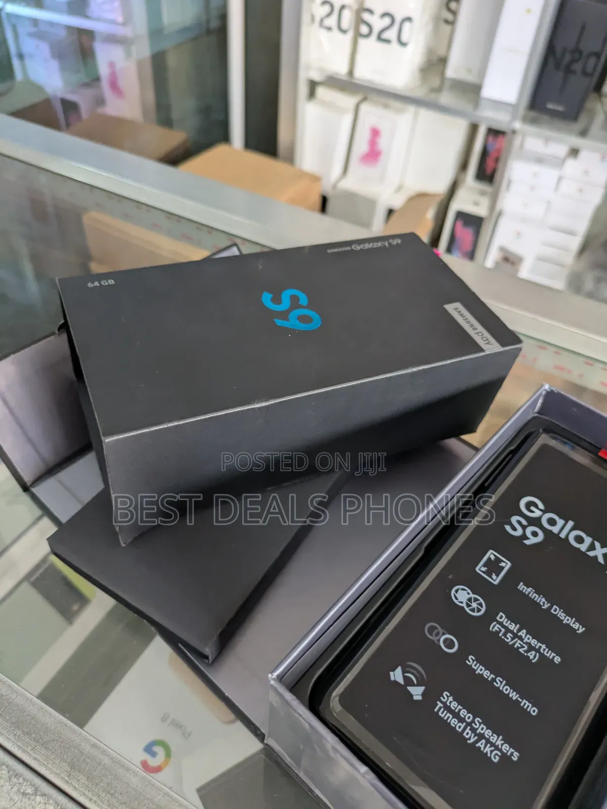 New Samsung Galaxy S9 64 GB Black