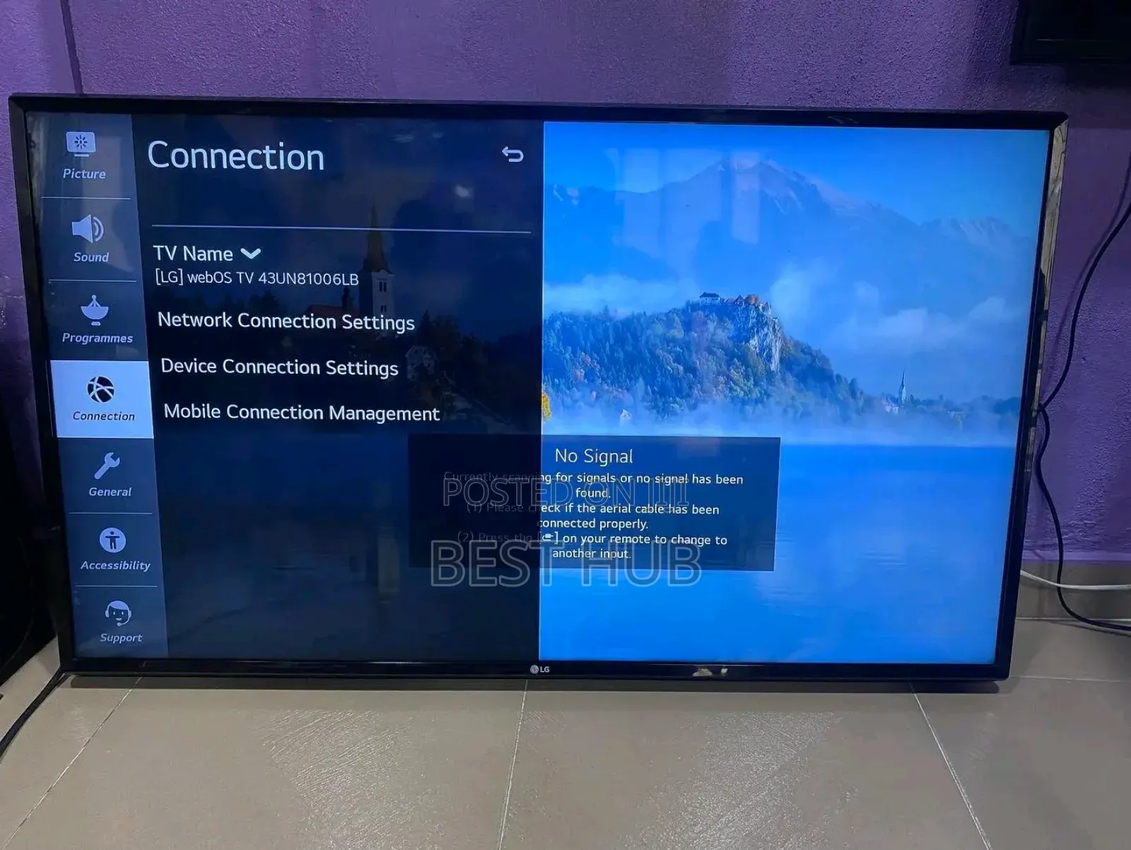 Lg 43inches Smart Tv