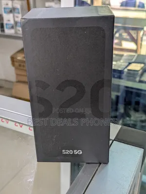 New Samsung Galaxy S20 5G Uw 128 GB Black