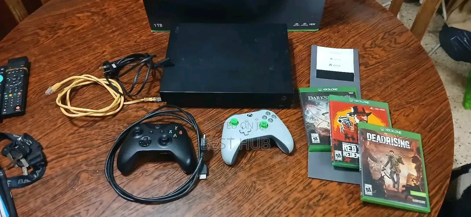 Xbox One X With 25games