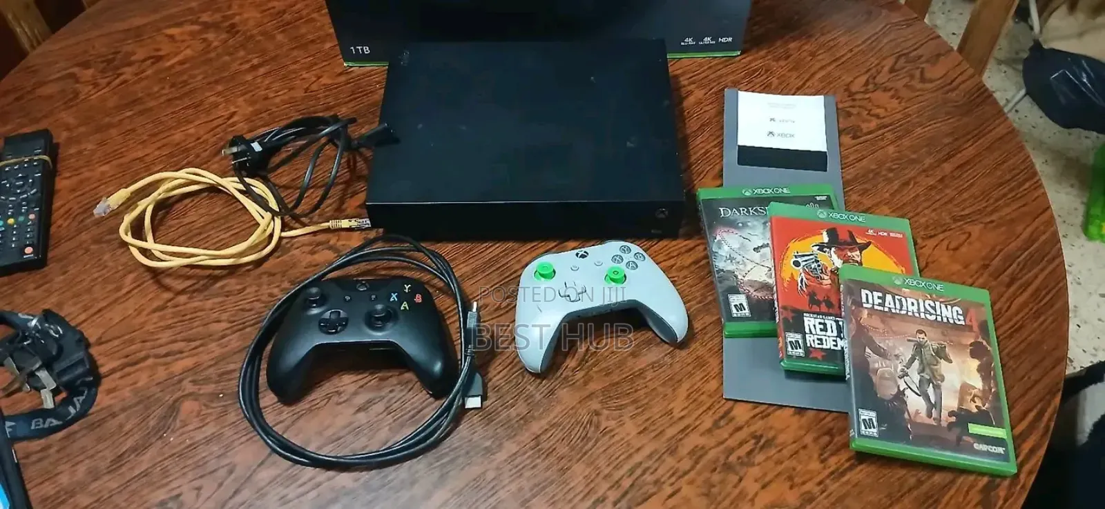 Xbox One X With 25games
