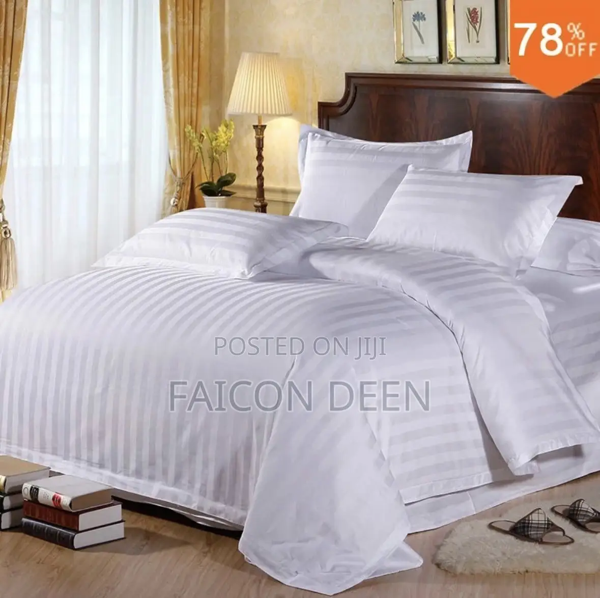 Luxury Cotton Duvet Cover Only ;(Perfect for Hotels ,Lodges ,Air BNB