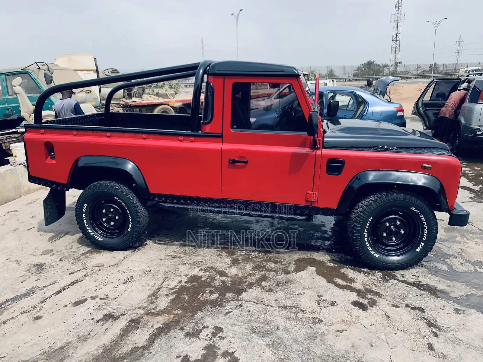 Land Rover Defender 2010 Red