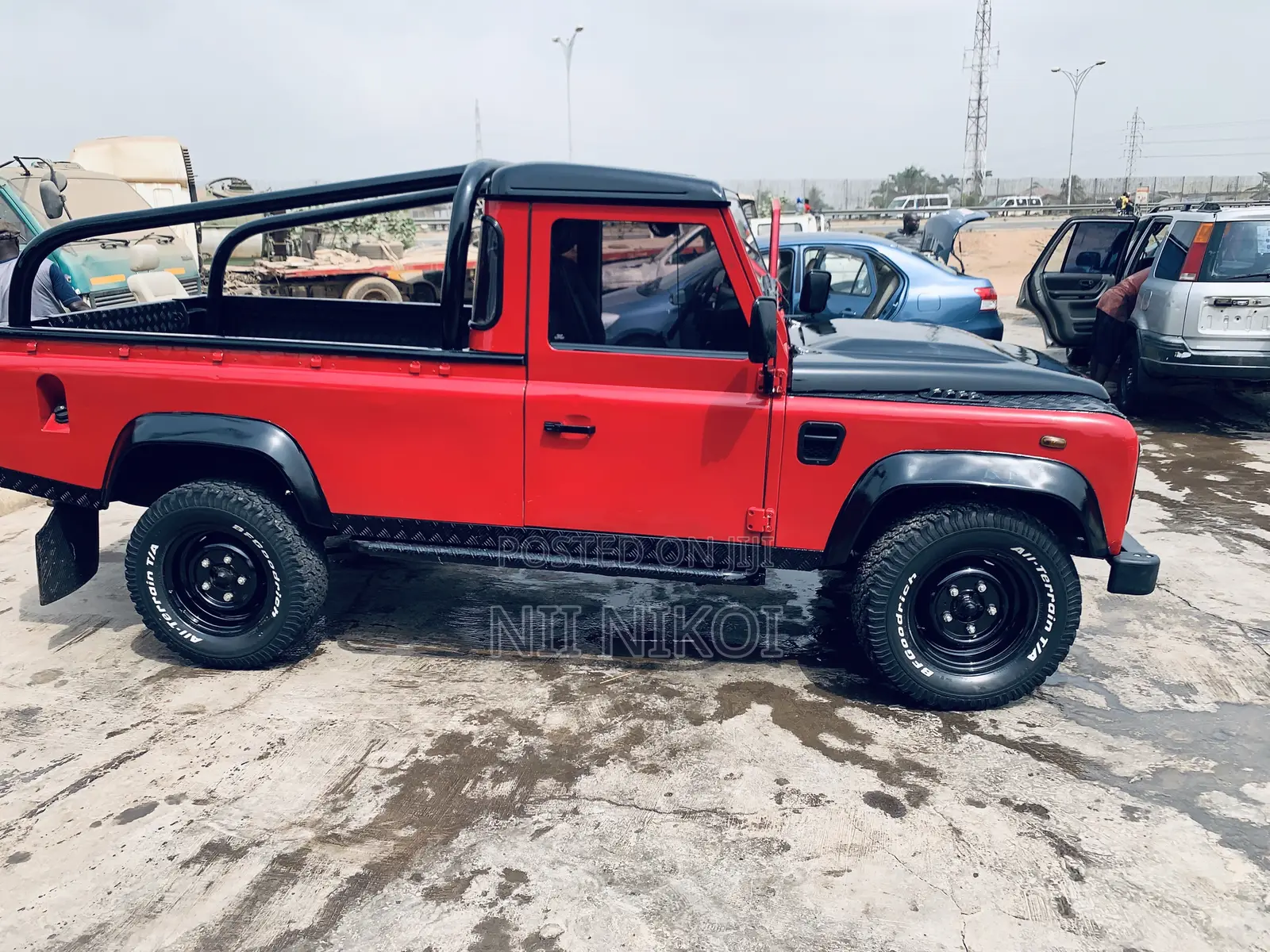 Land Rover Defender 2010 Red