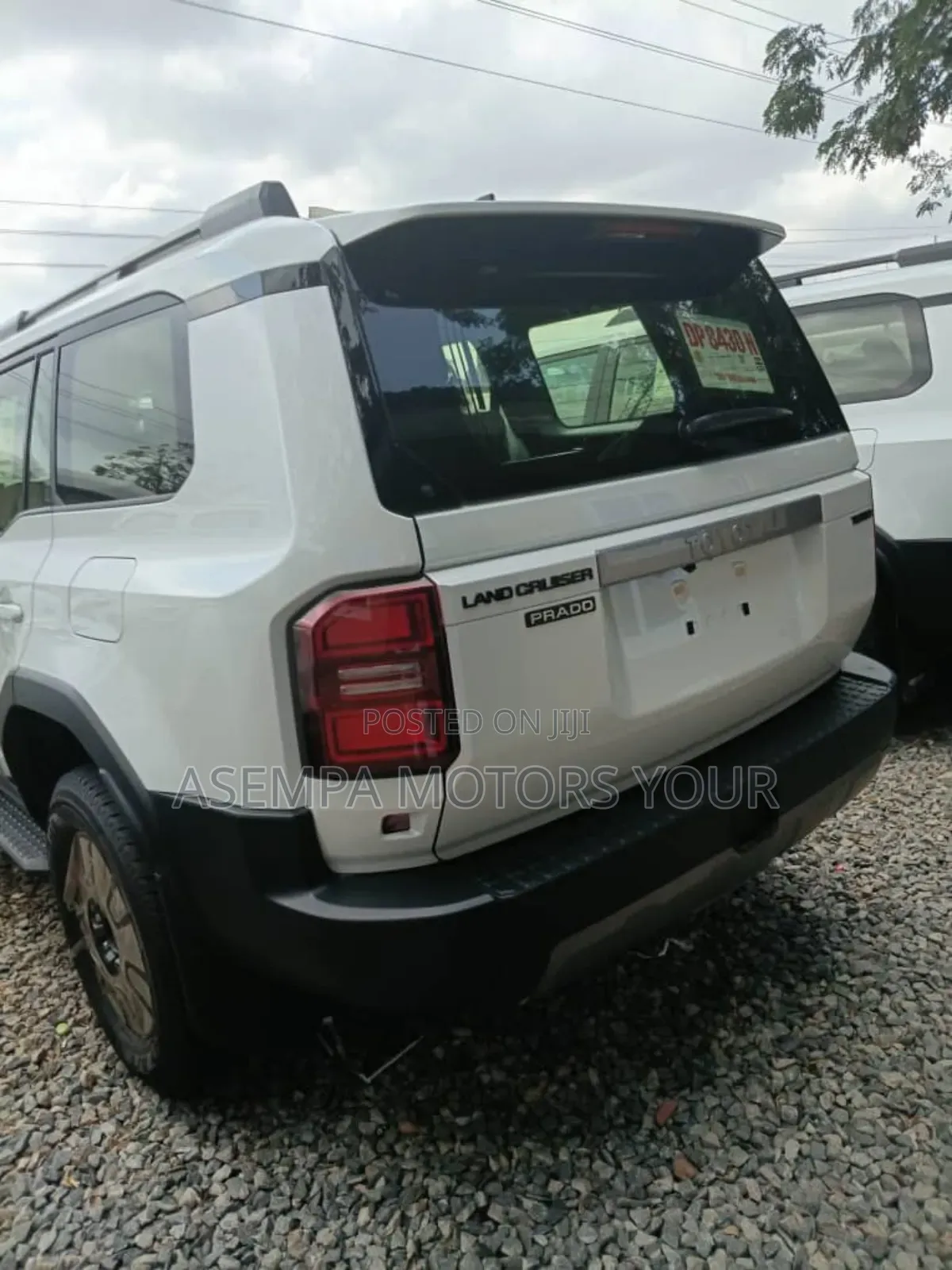 New Toyota Land Cruiser Prado 2.4 Hybrid 2025 White