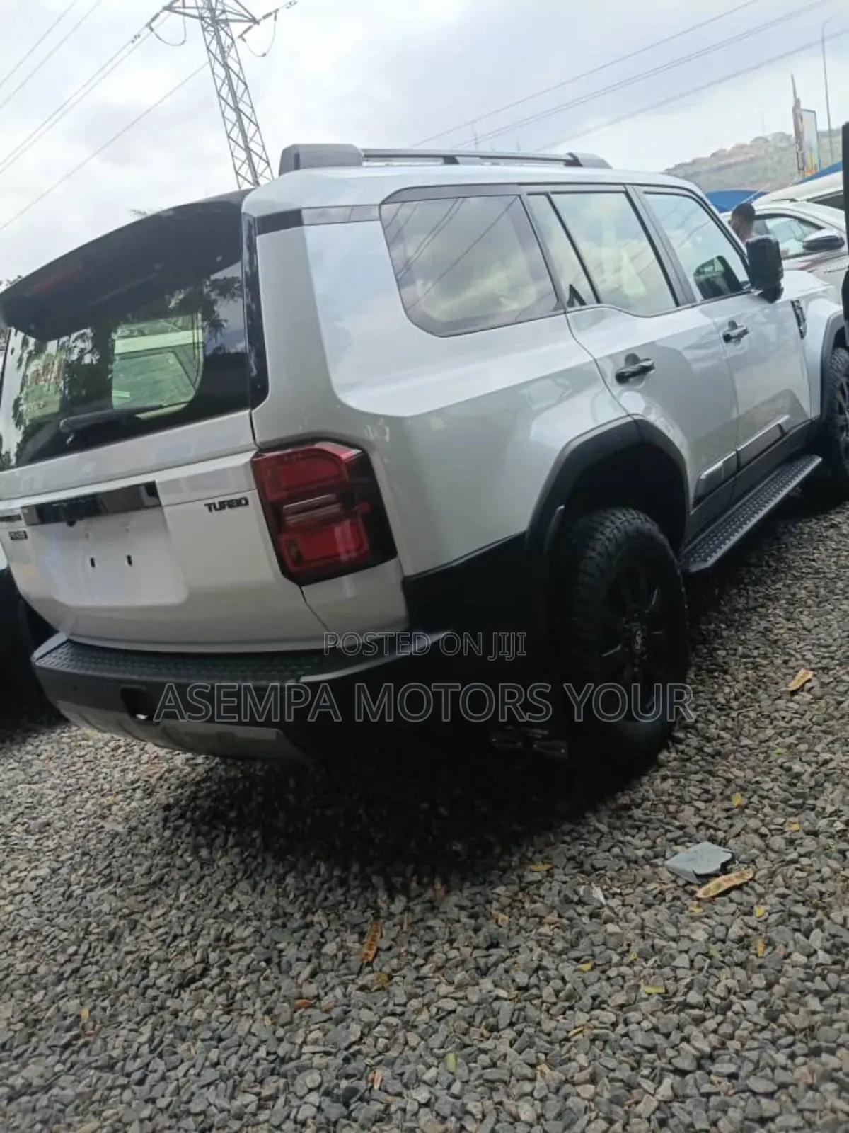 New Toyota Land Cruiser Prado 2.4 Hybrid 2025 White