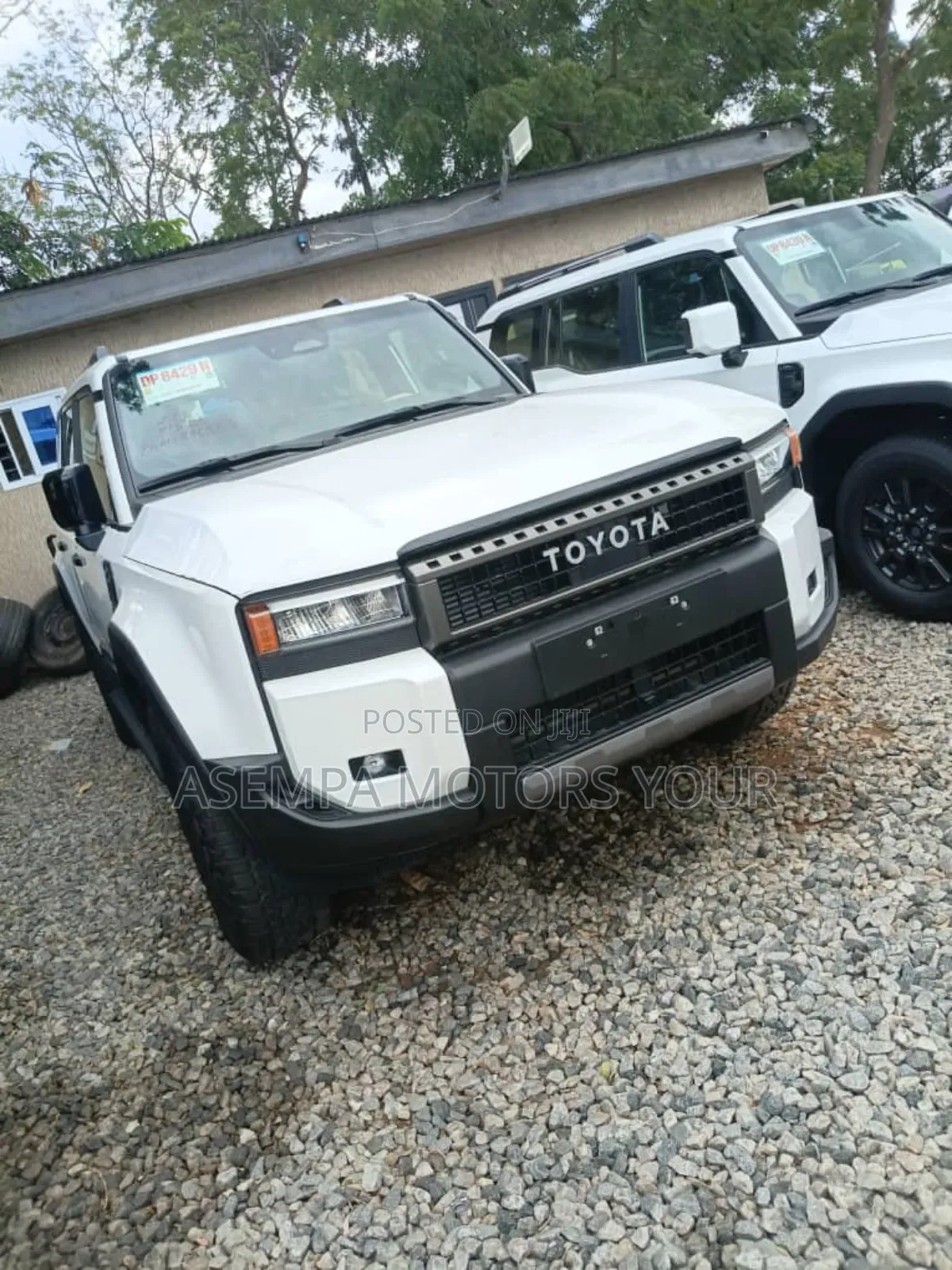 New Toyota Land Cruiser Prado 2.4 Hybrid 2025 White