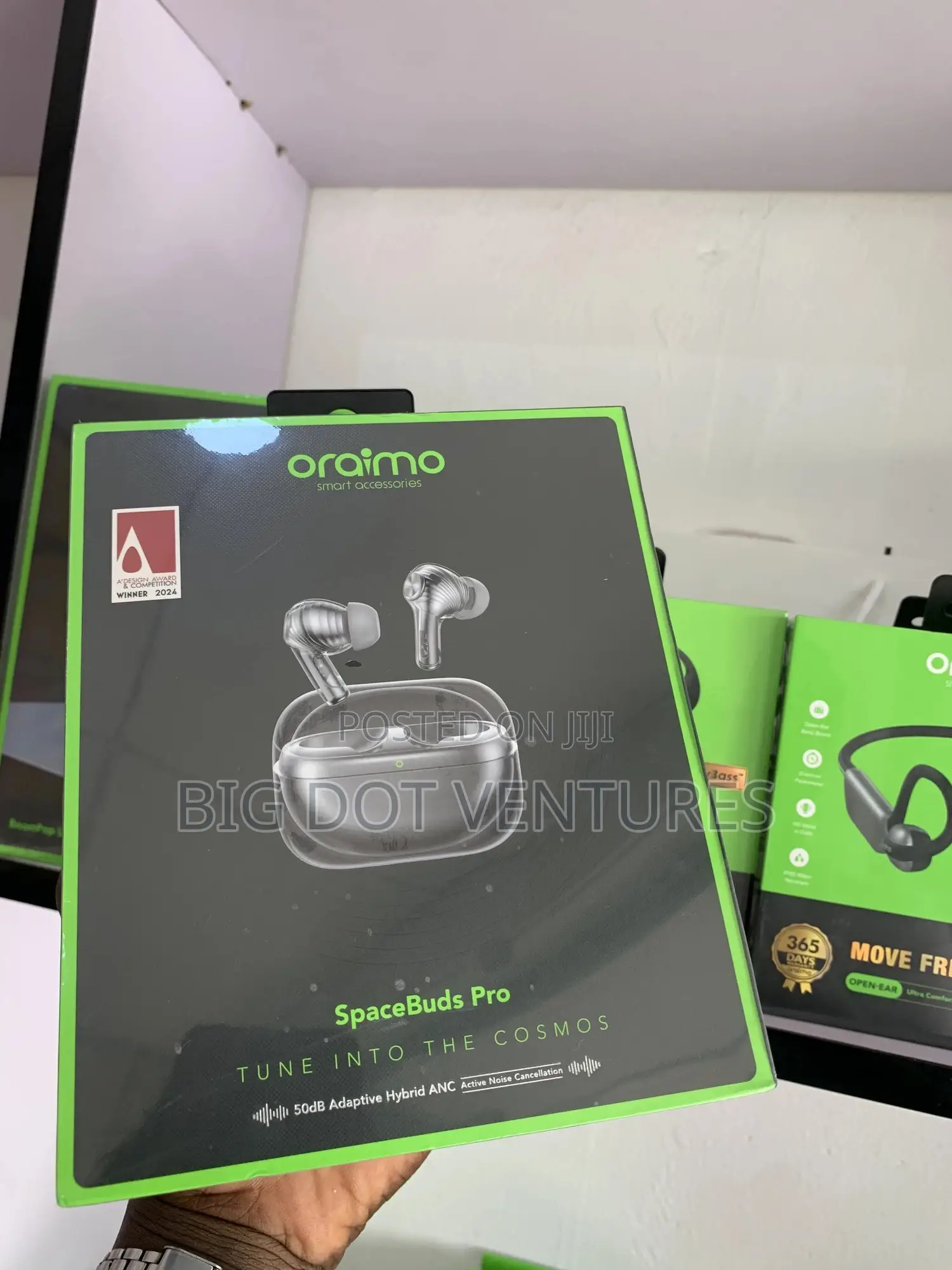 Oraimo Spacebuds Pro True Wireless Bluetooth Earbuds Adaptive Hybrid