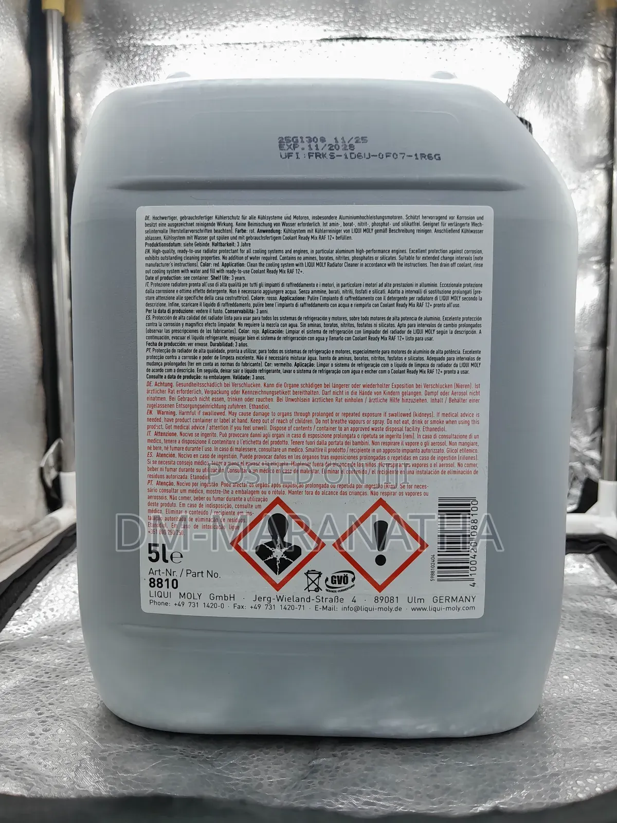 12+ Ready Mix Coolant