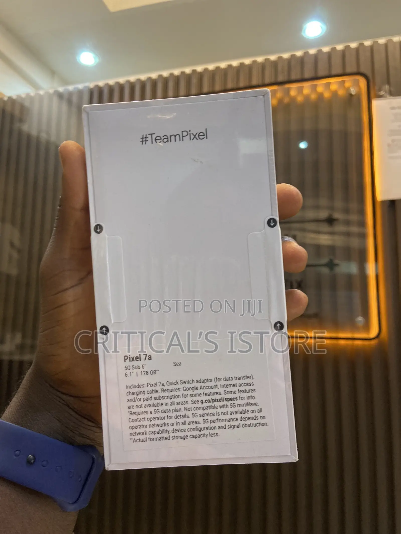 New Google Pixel 7a 128 GB White