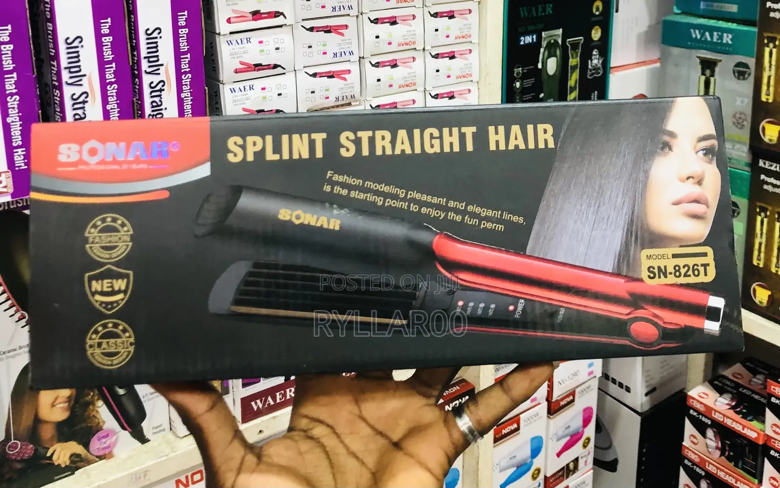 Sonar Splint Hair Straightener