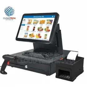 Single Screen Touch + Cash Drawer + Receipt + Scanner