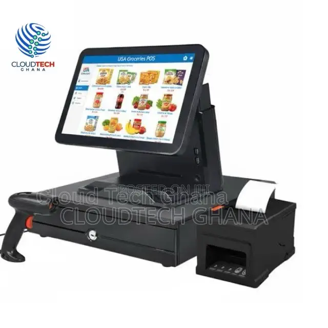 Single Screen Touch + Cash Drawer + Receipt + Scanner