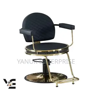 Gold Salon Chair
