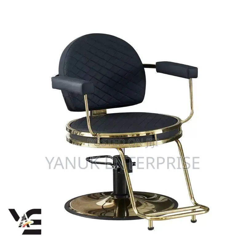 Gold Salon Chair