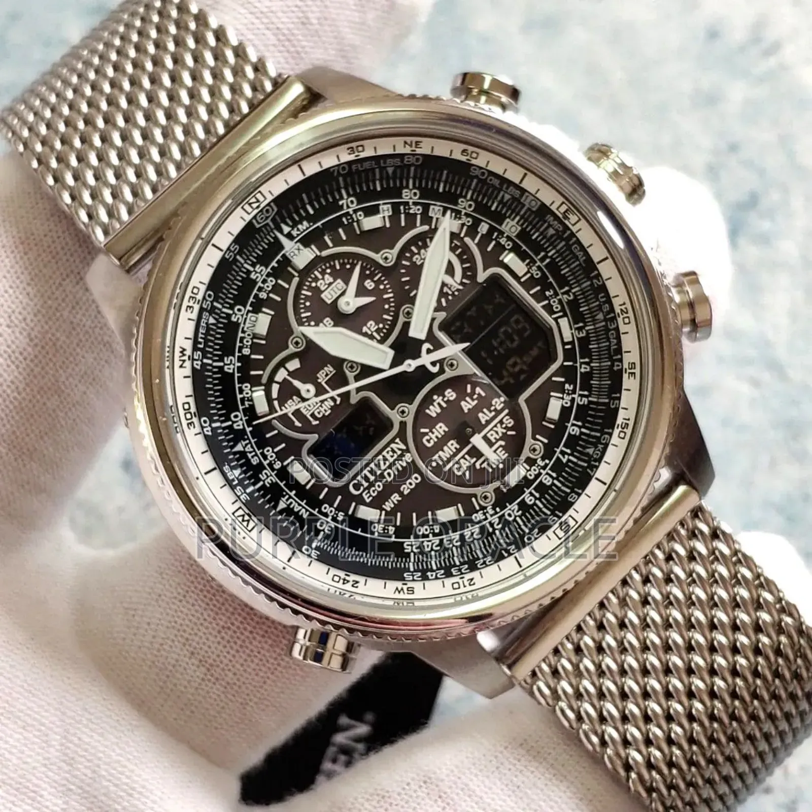Citizen Promaster Jy8030-83e  Navihawk At Eco-drive Watch .