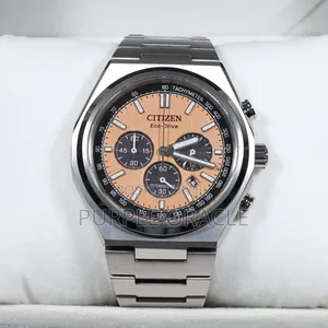 Citizen Zenshin Eco-drive Ca4610-85z  Super Titanium Salmon Dial
.