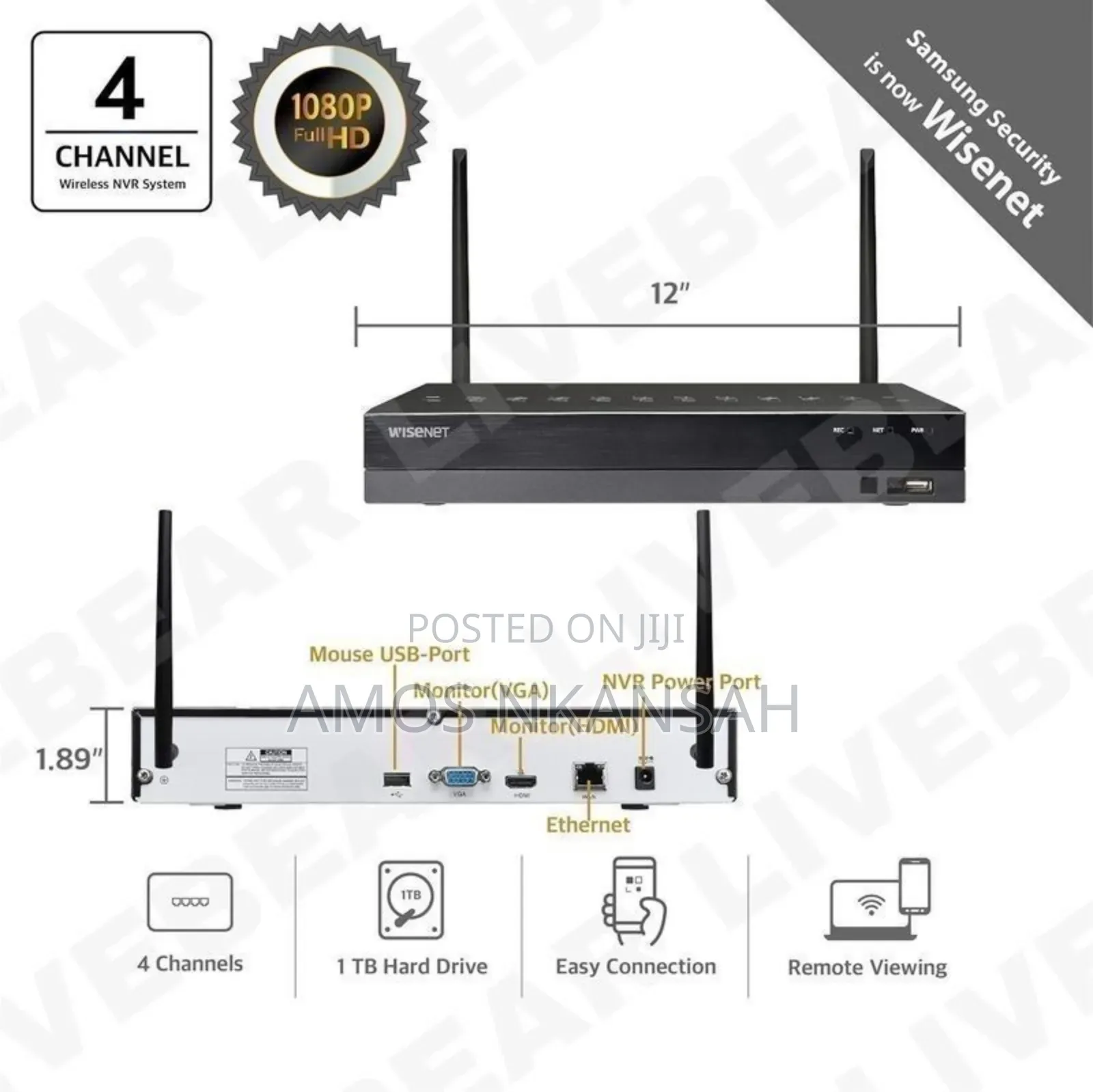 Smart Wireless Security Camera System