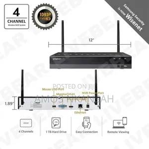 Smart Wireless Security Camera System