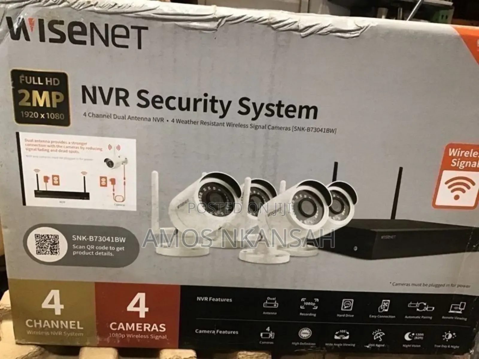 Smart Wireless Security Camera System