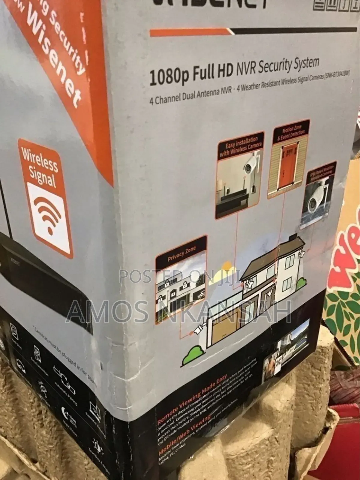 Smart Wireless Security Camera System