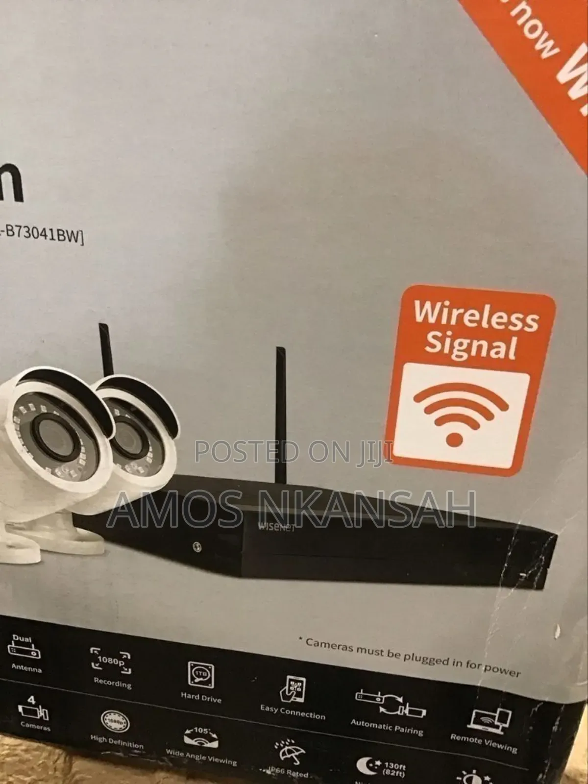 Smart Wireless Security Camera System