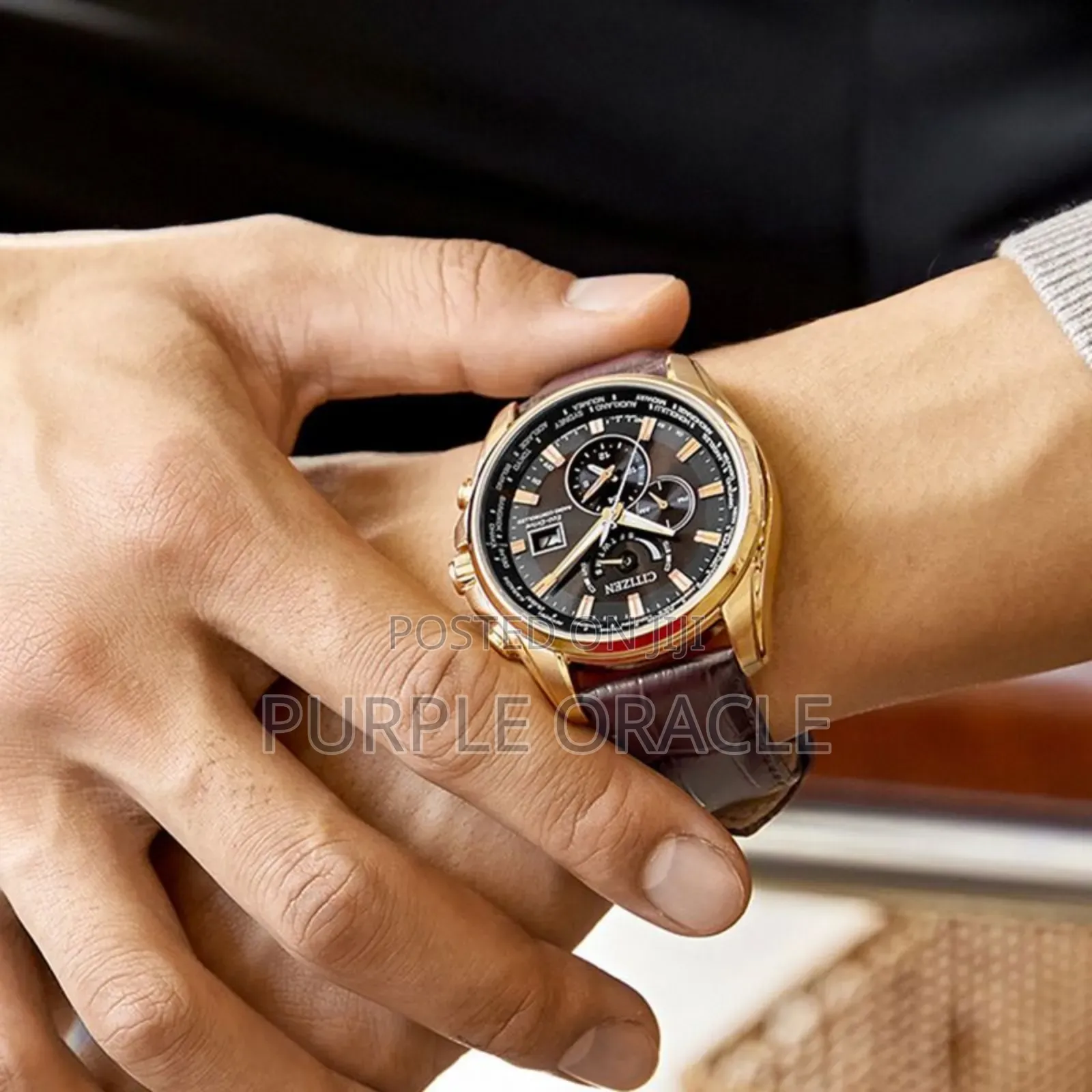 Citizen Eco-drive Radio Controlled Perpetual Men Watch At9123-13e
.