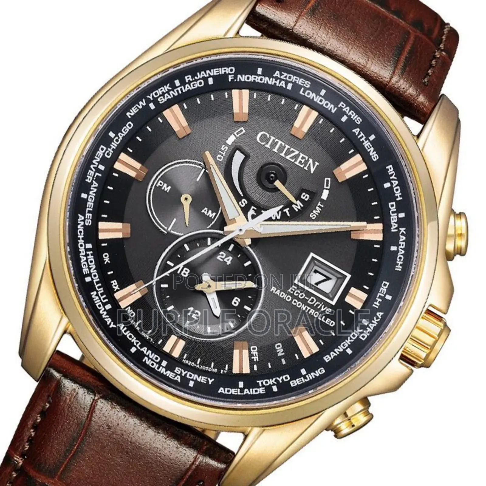 Citizen Eco-drive Radio Controlled Perpetual Men Watch At9123-13e
.