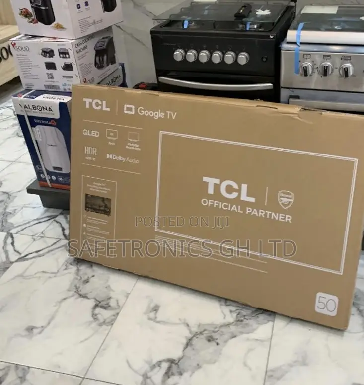 Grab 50s5k Qled TCL Android Frameless 50 Inch Tv