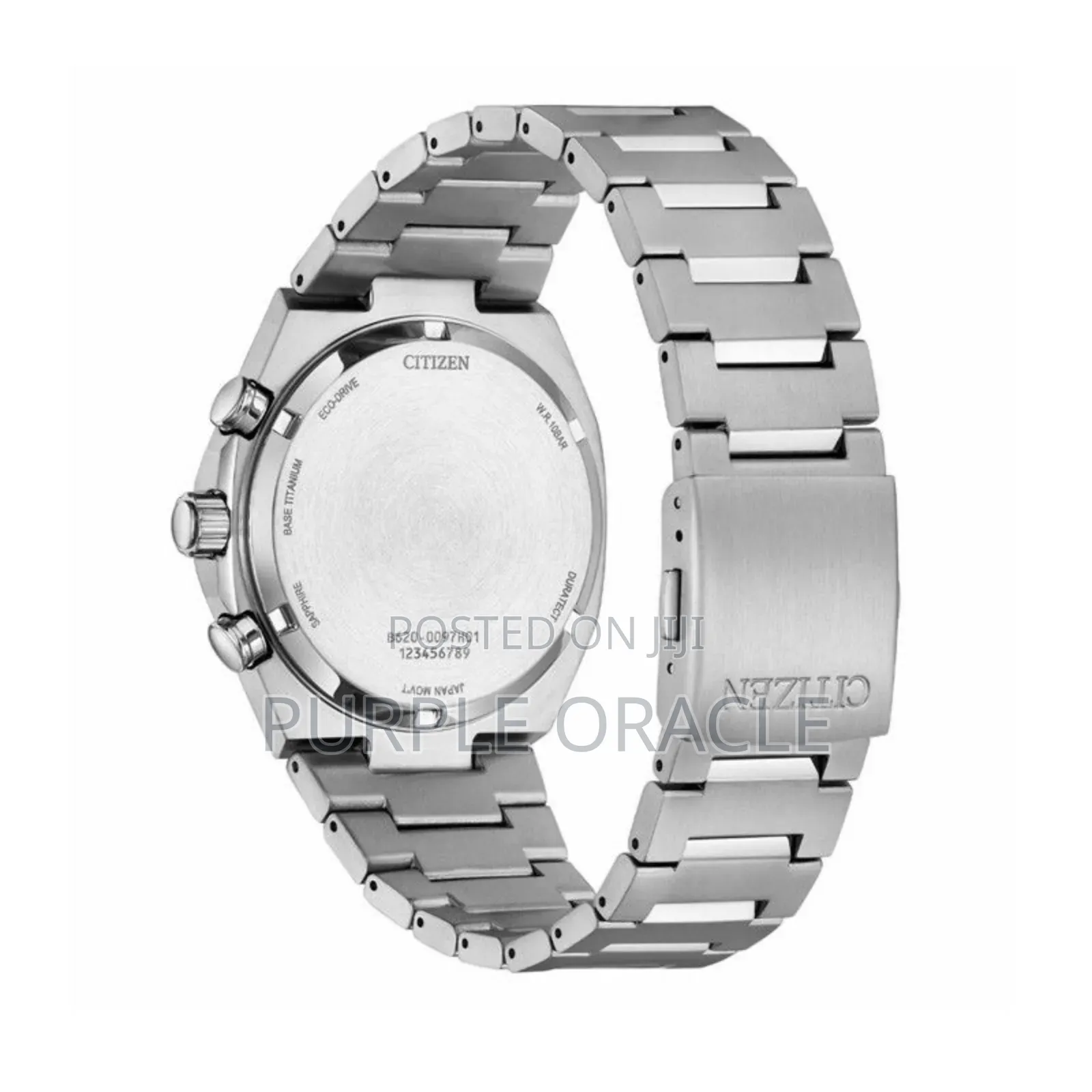 Citizen Eco-drive Ca4610-85x Green Dial 42.5mm Titanium Men's Watch