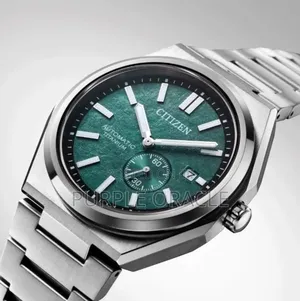 Citizen Eco-drive Ca4610-85x Green Dial 42.5mm Titanium Men's Watch