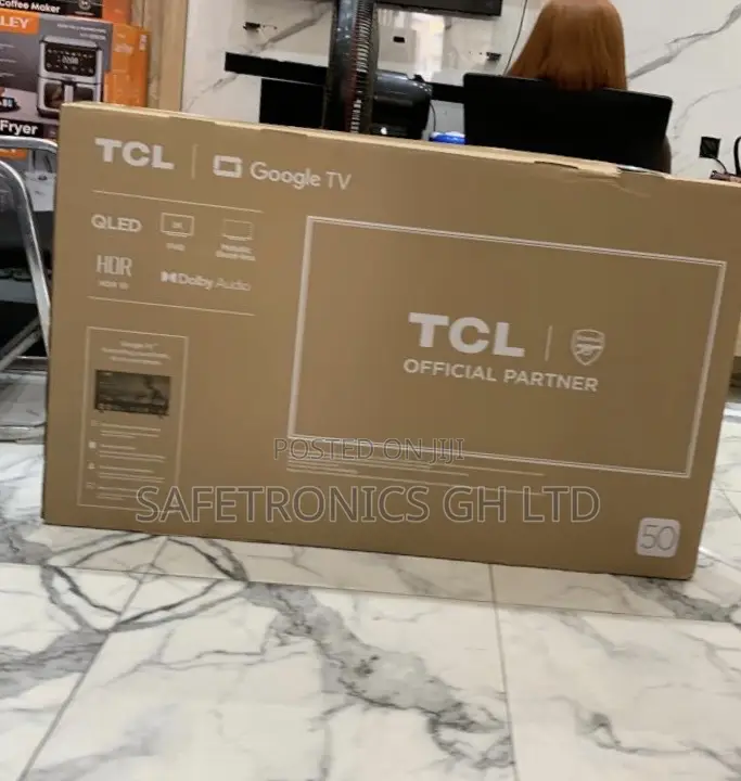 Slim Design Satellite Smart 50 Inch TCL 50s5k Android Frameless Tv