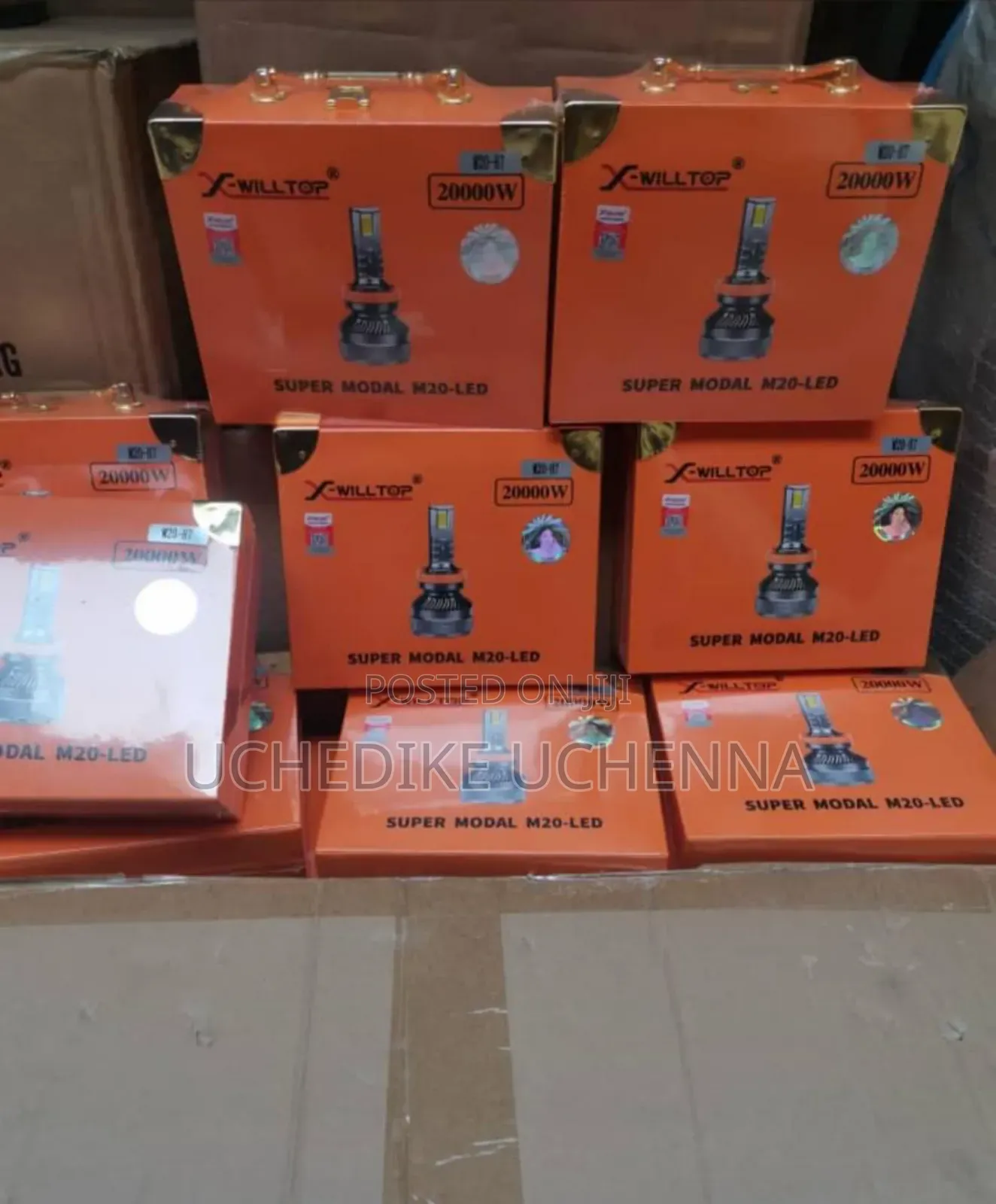 High Light Orange Boxs
