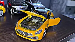 Realistic Benz GTR Alloy/Metalic Toy Car